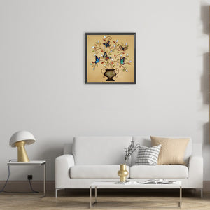 Flower Tree 30*30CM(Canvas) Full Round Drill Diamond Painting