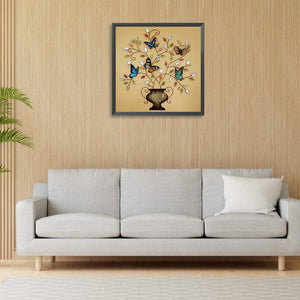Flower Tree 30*30CM(Canvas) Full Round Drill Diamond Painting