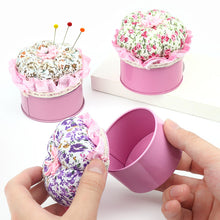 Load image into Gallery viewer, Needle Insert Sewing Tool Storage Box Needlework Tool Storage Box (Pink)
