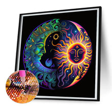 Load image into Gallery viewer, Moon Map 30*30CM(Canvas) Full Round Drill Diamond Painting
