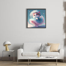 Load image into Gallery viewer, Dancing Cat 30*30CM(Canvas) Full Round Drill Diamond Painting
