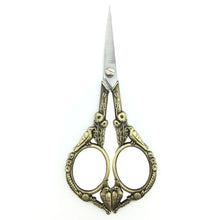 Load image into Gallery viewer, Retro Cross Stitch Scissors Stainless Steel Tailor Sewing Scissors (Bronze)
