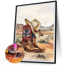 Load image into Gallery viewer, Boots 30*40CM(Canvas) Full Round Drill Diamond Painting
