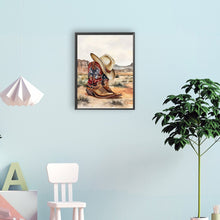 Load image into Gallery viewer, Boots 30*40CM(Canvas) Full Round Drill Diamond Painting
