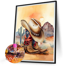 Load image into Gallery viewer, Boots 30*40CM(Canvas) Full Round Drill Diamond Painting
