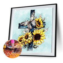 Load image into Gallery viewer, Cross 30*30CM(Canvas) Full Round Drill Diamond Painting
