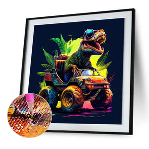 Tyrannosaurus Rex 30*30CM(Canvas) Full Round Drill Diamond Painting