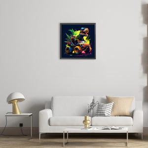 Tyrannosaurus Rex 30*30CM(Canvas) Full Round Drill Diamond Painting