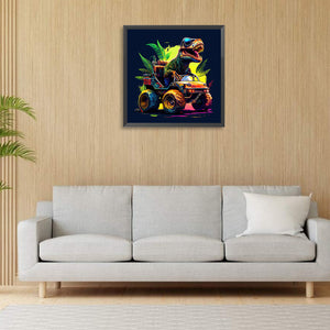 Tyrannosaurus Rex 30*30CM(Canvas) Full Round Drill Diamond Painting