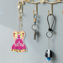 Load image into Gallery viewer, 6pcs Diamond Art Keychains Handmade DIY Christmas Decoration Gift (YSK136)
