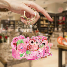 Load image into Gallery viewer, 6pcs Diamond Art Keychains Handmade DIY Christmas Decoration Gift (YSK137)
