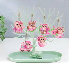 Load image into Gallery viewer, 6pcs Diamond Art Keychains Handmade DIY Christmas Decoration Gift (YSK137)
