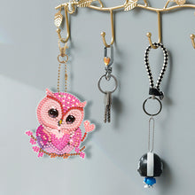 Load image into Gallery viewer, 6pcs Diamond Art Keychains Handmade DIY Christmas Decoration Gift (YSK137)
