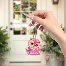 Load image into Gallery viewer, 6pcs Diamond Art Keychains Handmade DIY Christmas Decoration Gift (YSK137)
