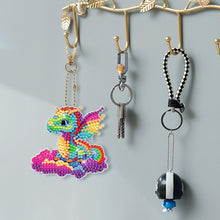 Load image into Gallery viewer, 6pcs Diamond Art Keychains Handmade DIY Christmas Decoration Gift (YSK138)
