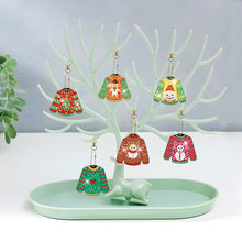 Load image into Gallery viewer, 6pcs Diamond Art Keychains Handmade DIY Christmas Decoration Gift (YSK139)
