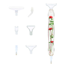 Load image into Gallery viewer, 5D Resin Diamond Painting Pen Flower Point Drill Pen with Replacement Head (1)

