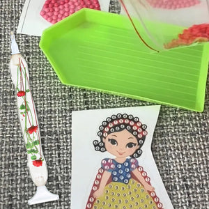 5D Resin Diamond Painting Pen Flower Point Drill Pen with Replacement Head (1)