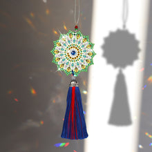 Load image into Gallery viewer, DIY Diamond Painting Pendant Hanging Ornaments 5D Mandala Keychain (GJ048)
