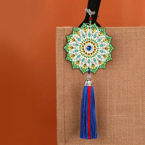 DIY Diamond Painting Pendant Hanging Ornaments 5D Mandala Keychain (GJ048)