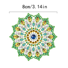 Load image into Gallery viewer, DIY Diamond Painting Pendant Hanging Ornaments 5D Mandala Keychain (GJ048)
