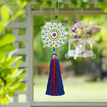 Load image into Gallery viewer, DIY Diamond Painting Pendant Hanging Ornaments 5D Mandala Keychain (GJ048)
