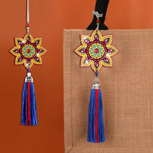 Load image into Gallery viewer, DIY Diamond Painting Pendant Hanging Ornaments 5D Mandala Keychain (GJ049)
