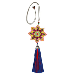 DIY Diamond Painting Pendant Hanging Ornaments 5D Mandala Keychain (GJ049)