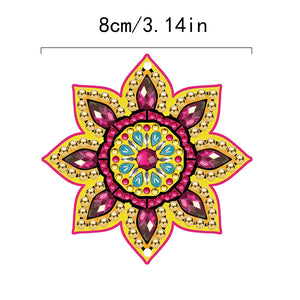 DIY Diamond Painting Pendant Hanging Ornaments 5D Mandala Keychain (GJ049)