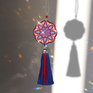 DIY Diamond Painting Pendant Hanging Ornaments 5D Mandala Keychain (GJ050)