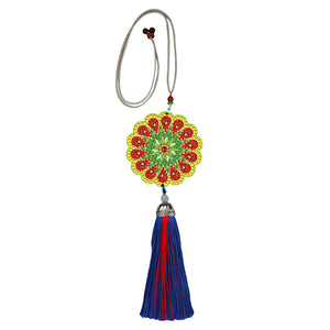 DIY Diamond Painting Pendant Hanging Ornaments 5D Mandala Keychain (GJ052)
