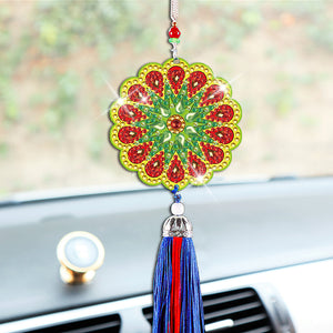 DIY Diamond Painting Pendant Hanging Ornaments 5D Mandala Keychain (GJ052)