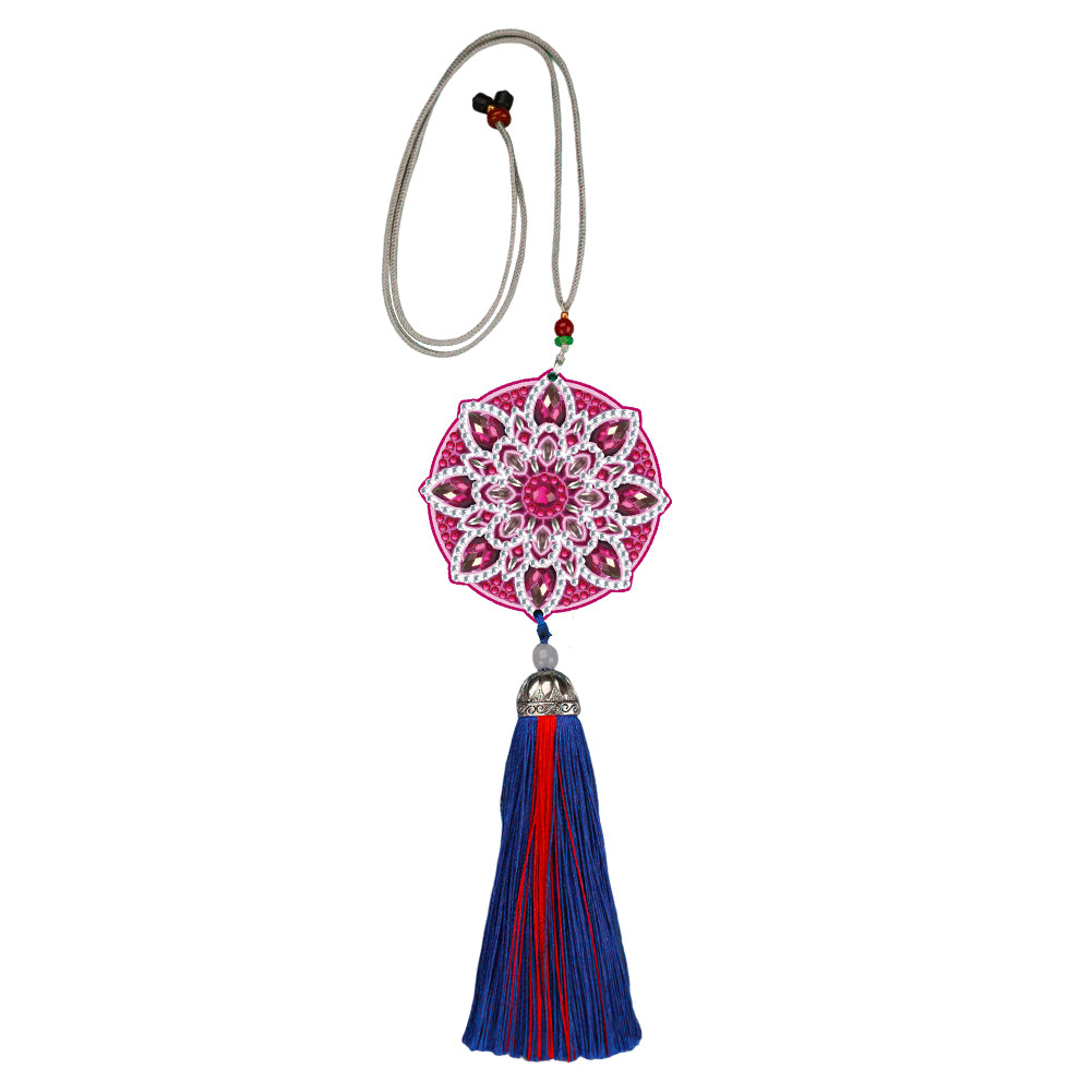 DIY Diamond Painting Pendant Hanging Ornaments 5D Mandala Keychain (GJ054)