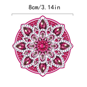 DIY Diamond Painting Pendant Hanging Ornaments 5D Mandala Keychain (GJ054)