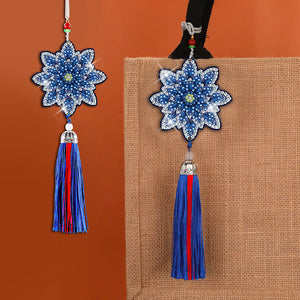 DIY Diamond Painting Pendant Hanging Ornaments 5D Mandala Keychain (GJ056)