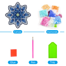 Load image into Gallery viewer, DIY Diamond Painting Pendant Hanging Ornaments 5D Mandala Keychain (GJ056)
