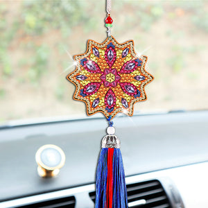 DIY Diamond Painting Pendant Hanging Ornaments 5D Mandala Keychain (GJ057)