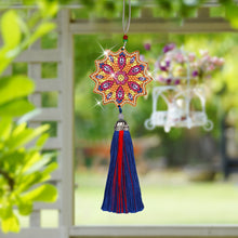 Load image into Gallery viewer, DIY Diamond Painting Pendant Hanging Ornaments 5D Mandala Keychain (GJ057)
