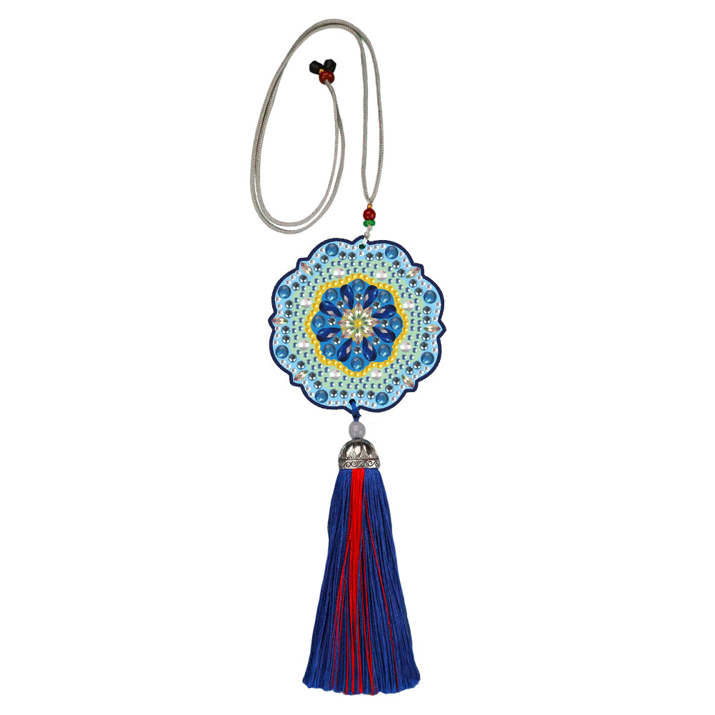 DIY Diamond Painting Pendant Hanging Ornaments 5D Mandala Keychain (GJ058)