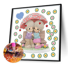 Load image into Gallery viewer, Precious Memory Doll 30*30CM(Canvas) Partial Special Shaped Drill Diamond Painting
