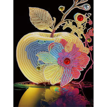 Load image into Gallery viewer, Colorful Apple 30*40CM(Canvas) Partial Special Shaped Drill Diamond Painting
