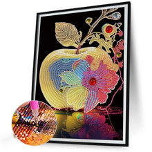 Load image into Gallery viewer, Colorful Apple 30*40CM(Canvas) Partial Special Shaped Drill Diamond Painting
