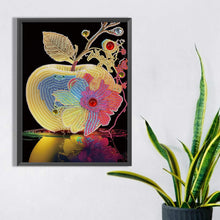 Load image into Gallery viewer, Colorful Apple 30*40CM(Canvas) Partial Special Shaped Drill Diamond Painting
