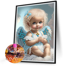 Load image into Gallery viewer, Angel Little Girl 30*40CM(Canvas) Partial Special Shaped Drill Diamond Painting
