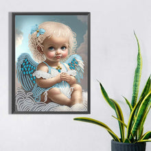 Load image into Gallery viewer, Angel Little Girl 30*40CM(Canvas) Partial Special Shaped Drill Diamond Painting
