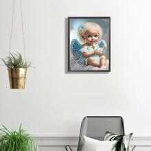 Load image into Gallery viewer, Angel Little Girl 30*40CM(Canvas) Partial Special Shaped Drill Diamond Painting
