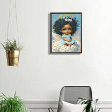 Load image into Gallery viewer, Angel Little Girl 30*40CM(Canvas) Partial Special Shaped Drill Diamond Painting
