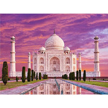 Load image into Gallery viewer, Taj Mahal 50*40CM(Canvas) Full Round Drill Diamond Painting
