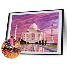 Load image into Gallery viewer, Taj Mahal 50*40CM(Canvas) Full Round Drill Diamond Painting
