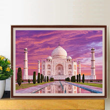 Load image into Gallery viewer, Taj Mahal 50*40CM(Canvas) Full Round Drill Diamond Painting
